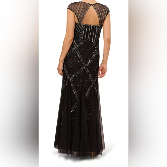 Adrianna papell beaded gown - Picture 2 of 5